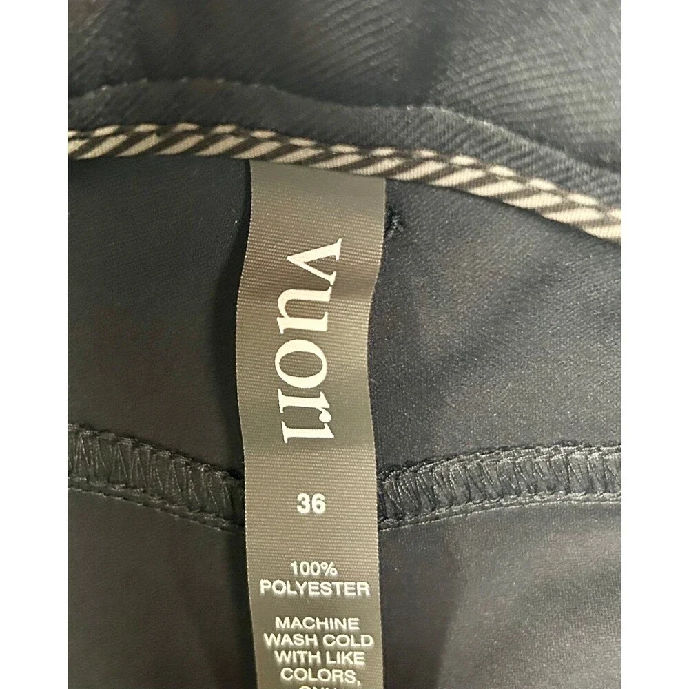Vuori Pants Men's Gray Meta Performance Athletic Classic Fit Stretch
